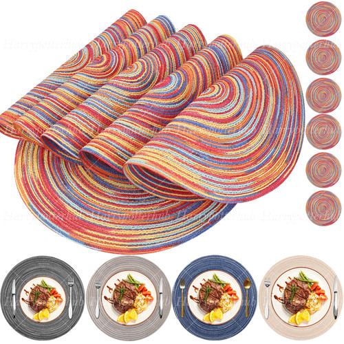 Set 12pcs round placemats - of, &