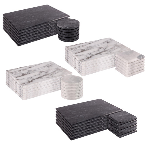 Marble placemats coasters - placemats,