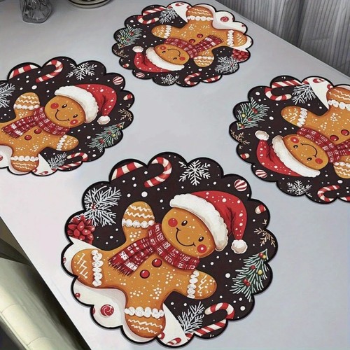 Christmas placemats set 4 - set,