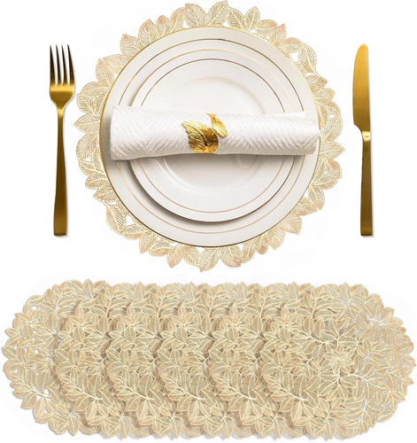 Table mats set non slip - table, 6,