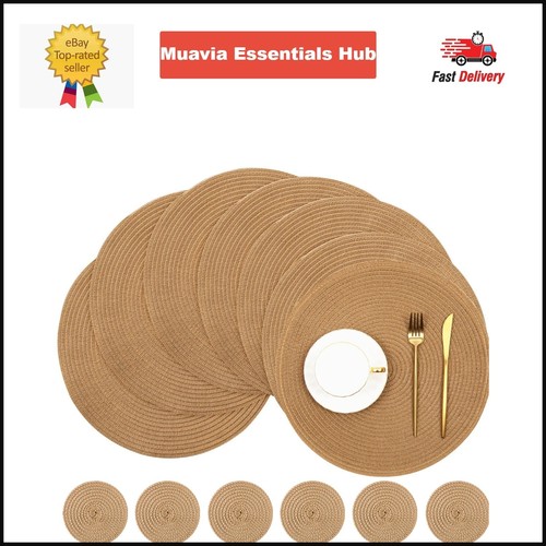 Table mats round - -,