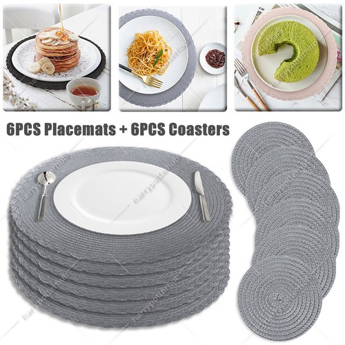 Set round placemats - of, 6