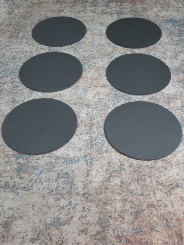 Set round slate - of,