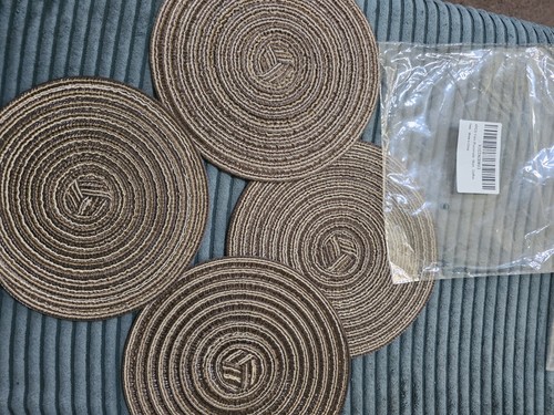 Round woven yarn - woven, placemats