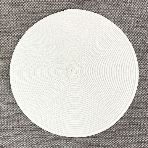 Set white round - set,