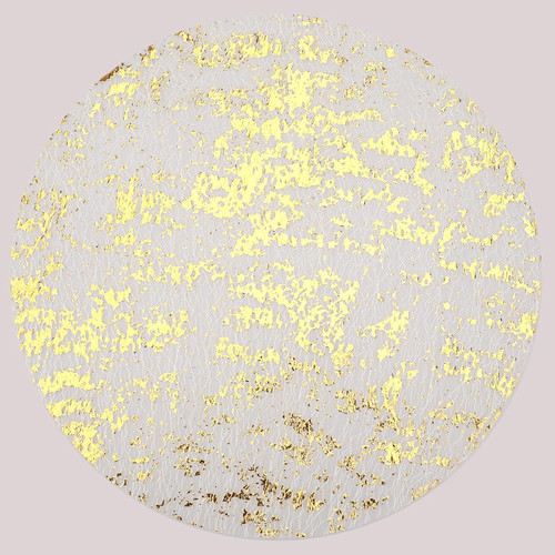 Disposable gold placemats - gold,