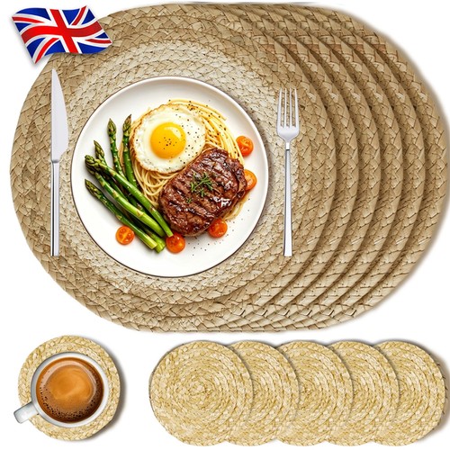 Table mats set woven - mats,