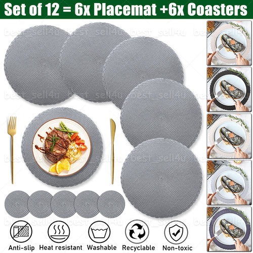 Set 6pcs placemats - of,