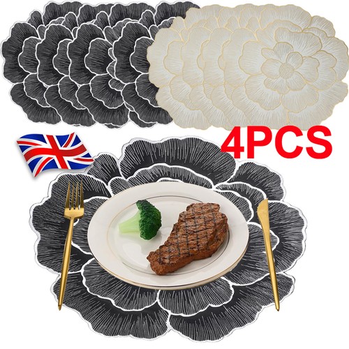 4pcs luxury flower table - luxury,
