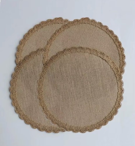 Set jute placemats - 4,