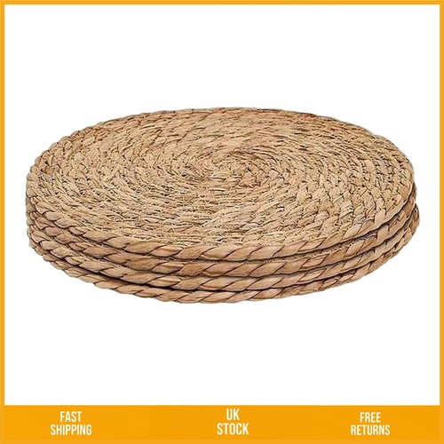 Rustic boho braided round - braided,